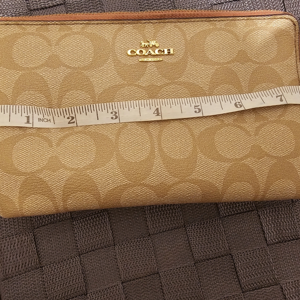 Coach Gold Wallet